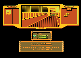 A.D. 2044: Seksmisja (Atari 8-bit) screenshot: Force field