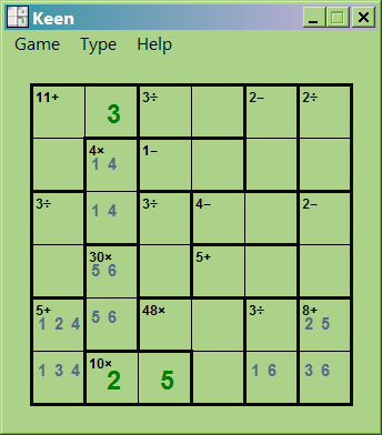 Keen (Windows) screenshot: A game in progress