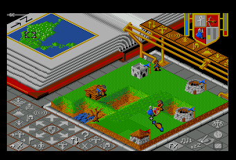 Populous (TurboGrafx-16) screenshot: Fight!