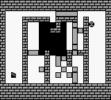 Kwirk (Game Boy) screenshot: Giant hole