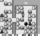 Bomber Man GB 3 (Game Boy) screenshot: Ice stage