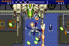 Gunstar Super Heroes (Game Boy Advance) screenshot: The boss of the stage