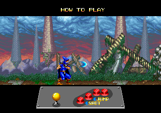 Magician Lord (Arcade) screenshot: How to play