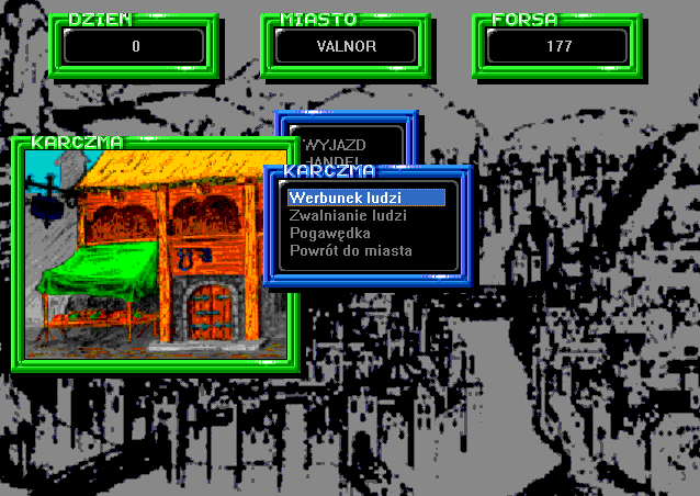 Kupiec (Windows 3.x) screenshot: Inn options