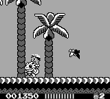 Adventure Island II (Game Boy) screenshot: Deadly bird
