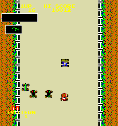 Bump 'N' Jump (Arcade) screenshot: Game starts