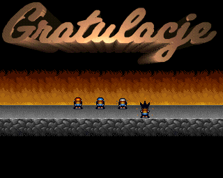 Mega Blast (Amiga) screenshot: And we have the winner