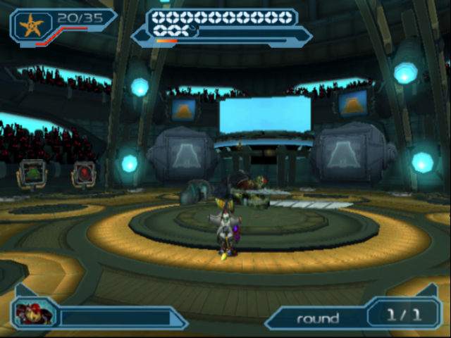 Ratchet & Clank: Going Commando (PlayStation 2) screenshot: Chainblade... Is Dead