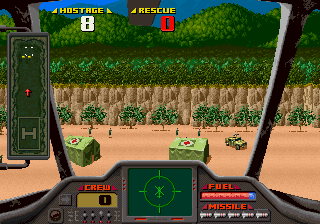 Air Rescue (Arcade) screenshot: Taking-Off.