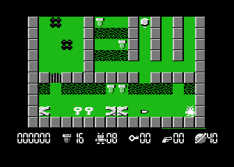 Robbo Forever (Atari 8-bit) screenshot: Level 40
