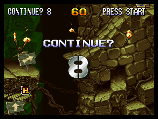Metal Slug X (PlayStation) screenshot: Deserting the mission soon?