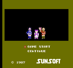 Tenka no Goikenban: Mito Kōmon (NES) screenshot: Title screen