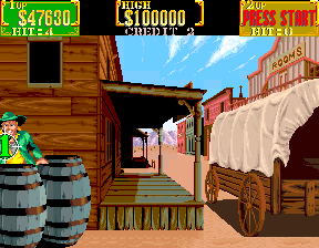 Screenshot of Sunset Riders (Arcade, 1991) - MobyGames