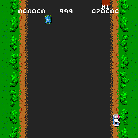 Screenshot of Spy Hunter (Arcade, 1983) - MobyGames