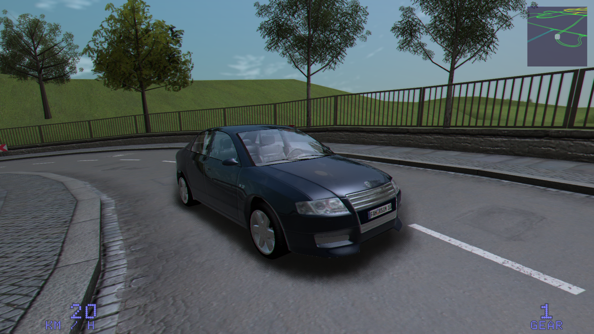 Screenshot of Driving Simulator 2012 (Windows, 2012) - MobyGames