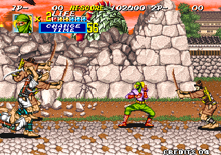 Sengoku 2 (Arcade) screenshot: Ninja form