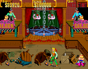 Sunset Riders (Arcade) screenshot: They are bosses