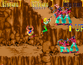 Sunset Riders (Arcade) screenshot: Indians