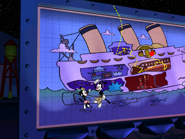 Animaniacs: A Gigantic Adventure (Windows) screenshot: Now, let's play as Yakko.