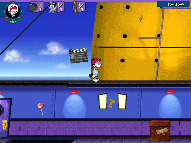 Screenshot of Animaniacs: A Gigantic Adventure (Windows, 1999) - MobyGames