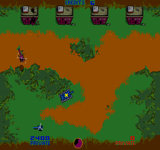 Sarge (Arcade) screenshot: Last enemy