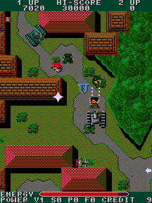 Tank (Arcade) screenshot: Take "V"
