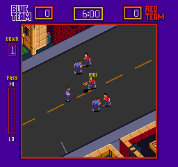 Street Football (Arcade) screenshot: Kick-Off