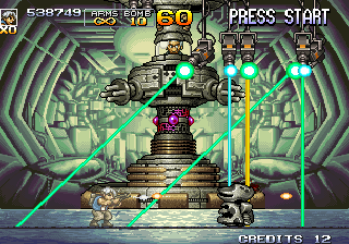 Metal Slug 4 (Arcade) screenshot: Last boss