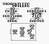 J.League Fighting Soccer: The King of Ace Strikers (Game Boy) screenshot: Of course... Zico!
