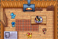 Shin Megami Tensei: Devil Children - Puzzle de Call (Game Boy Advance) screenshot: In house