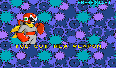 Mega Man: The Power Battle (Arcade) screenshot: New weapon