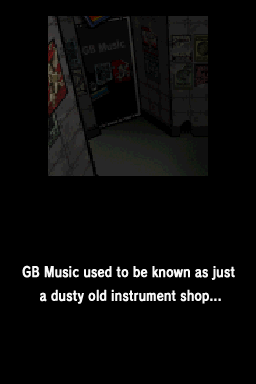 Jam with the Band (Nintendo DS) screenshot: Opening video - going to the seedy GB Music Studio.