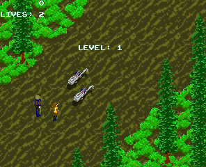 Star Wars: Return of the Jedi (Arcade) screenshot: Level 1
