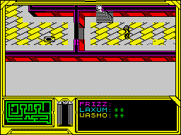 Firestorm (ZX Spectrum) screenshot: Others room