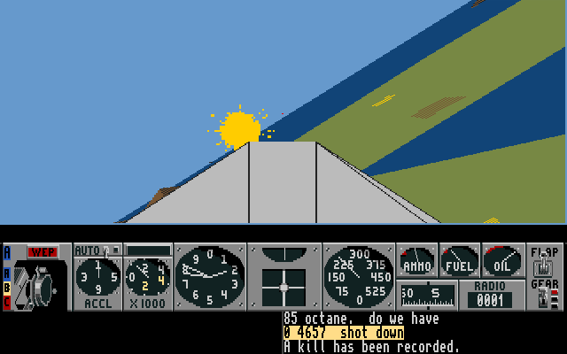 Air Warrior (Amiga) screenshot: 4657 blown up