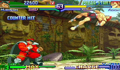 Screenshot of Street Fighter Alpha 3 (Arcade, 1998) - MobyGames