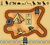 LEGO Racers (Game Boy Color) screenshot: Egypt - loading