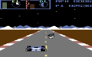 Warp! (Commodore 64) screenshot: Fuel