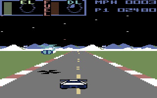 Warp! (Commodore 64) screenshot: An alien enemy