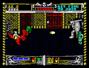 Screenshot of Golden Axe (ZX Spectrum, 1989) - MobyGames