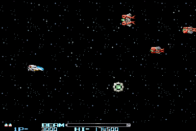 R-Type II (Arcade) screenshot: A Power-Up.