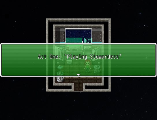 Space Pilgrim: Episode II - Epsilon Indi (Windows) screenshot: Time for act one