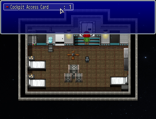 Space Pilgrim: Episode I - Alpha Centauri (Windows) screenshot: Trying to use the access card