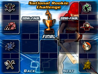 Baseball Addict (Windows Mobile) screenshot: Tournament mode