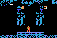 Metroid (Game Boy Advance) screenshot: Game begins