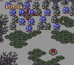 Jutei Senki (SNES) screenshot: Big army