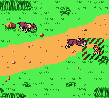Quest: Brian's Journey (Game Boy Color) screenshot: Wolves