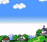 Dancing Furby (Game Boy Color) screenshot: The peacful earth could never expect such heathenistic footwork.