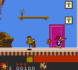 Screenshot of Woody Woodpecker (Game Boy Color, 2001) - MobyGames