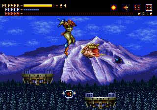 Screenshot of Alien Soldier (Genesis, 1995) - MobyGames